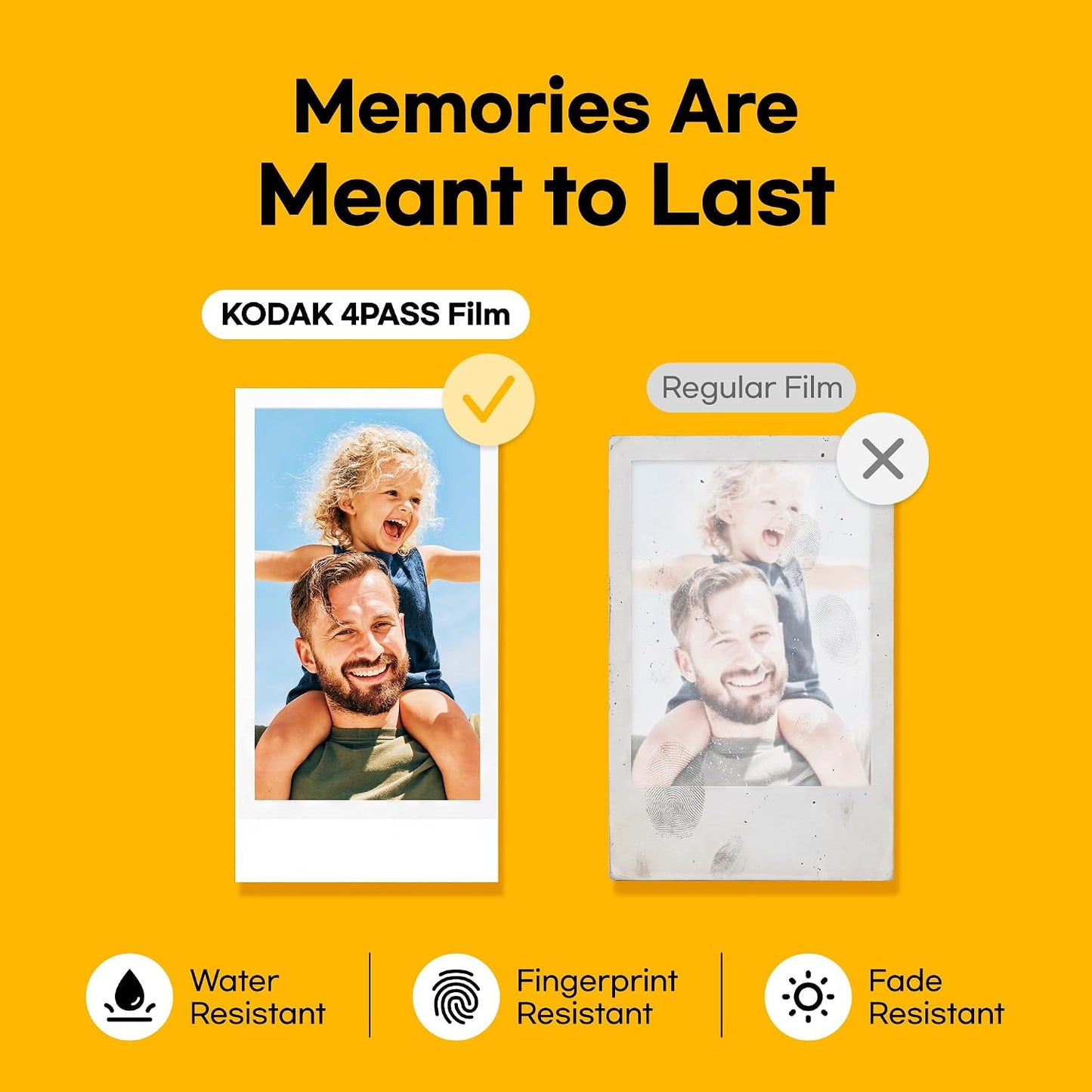KODAK Mini 2 Retro 2X3 Portable Photo Printer, 38 Sheets, Bluetooth Smartphone Printer for Iphone & Android, Instant Color Prints, 4PASS Dye Sublimation, White